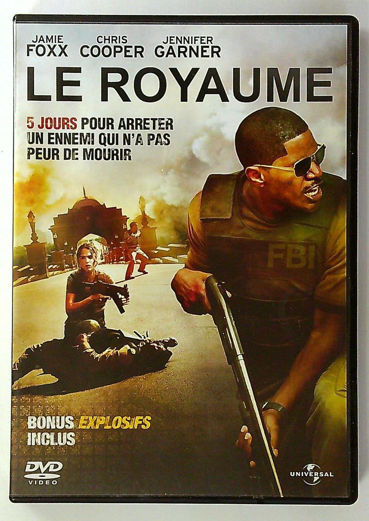Dvd Le Royaume jamie Foxx Jennifer Garner Chris Cooper