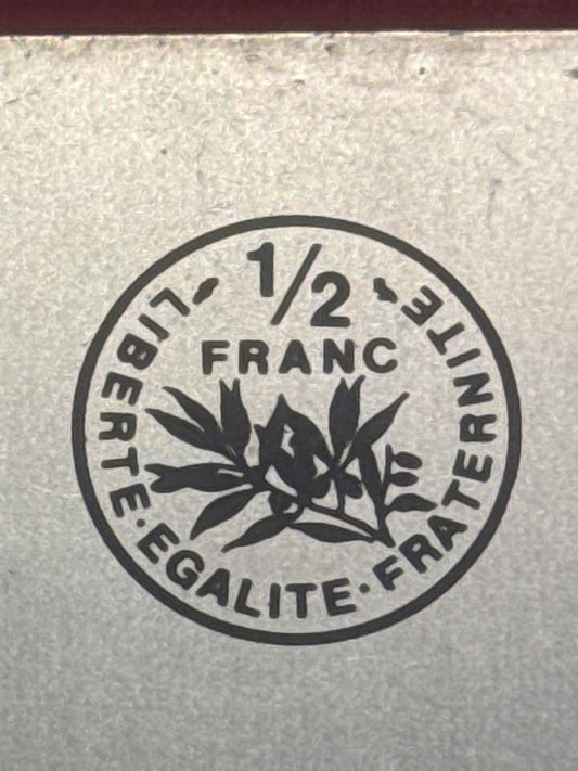 Plaque de parcmètre – Jaeger – Vintage – Objet de collection