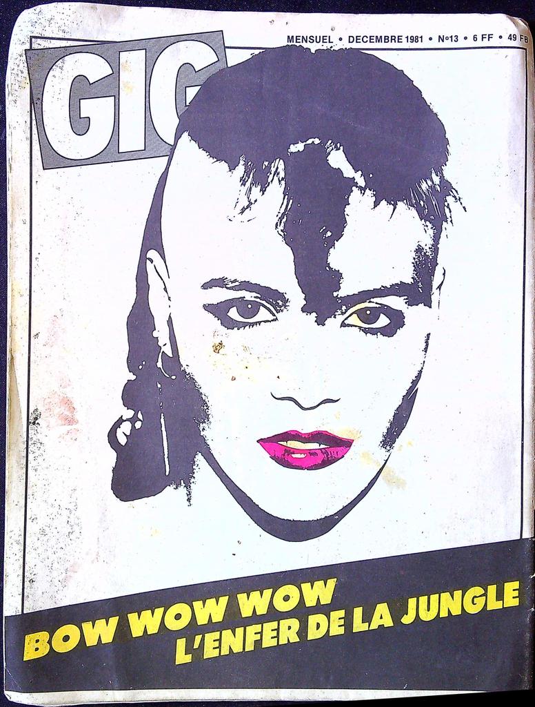 Magazine – Gig N°13 – Musique – Décembre 1981 Madness