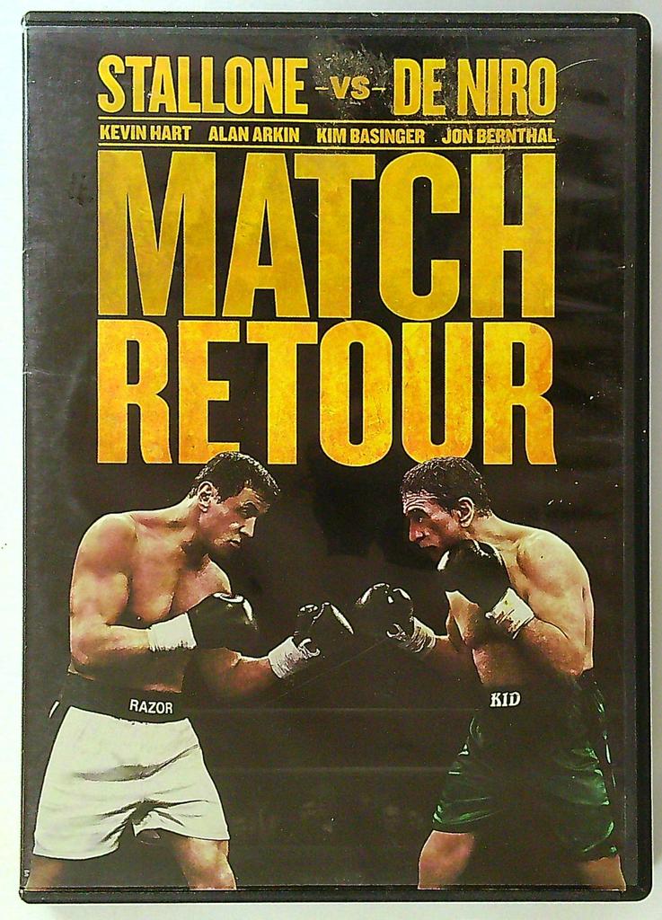Dvd Match Retour Stallone De Niro Warner Bros