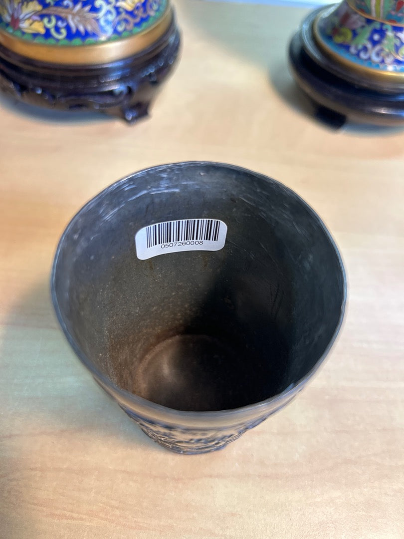 Timbale en étain – B.&k. – Objet de collection – Souvenir de Laval