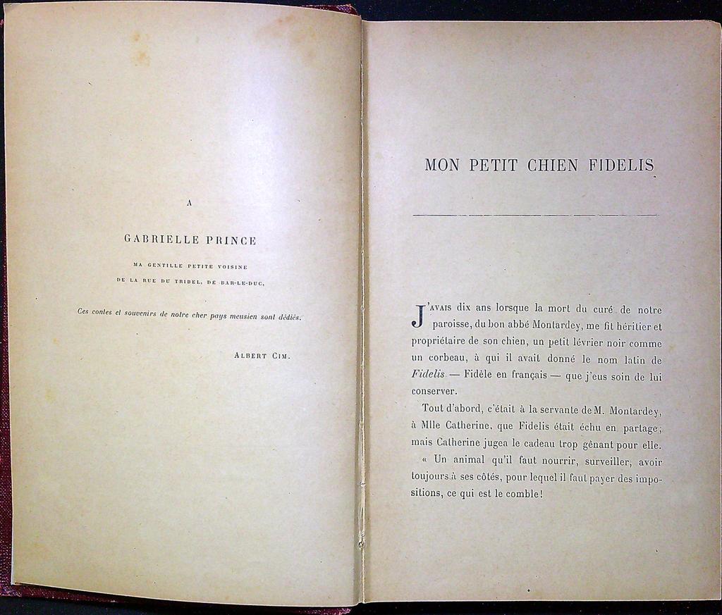 Livre – Albert Cim – Contes et souvenirs de mon pays – Hachette 1913