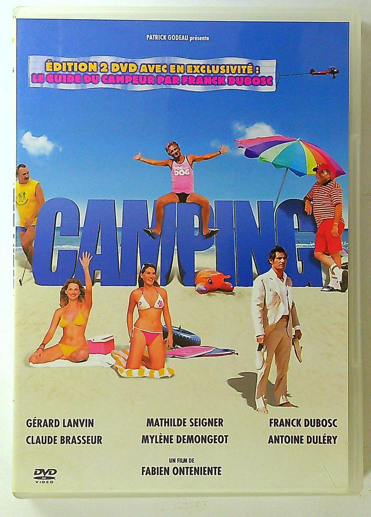 Dvd Camping Édition 2 Dvd Franck Dubosc Pathé