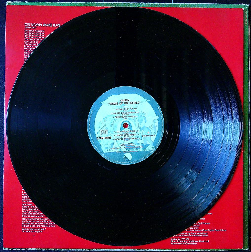 Vinyle Lp Queen News of the World 1977