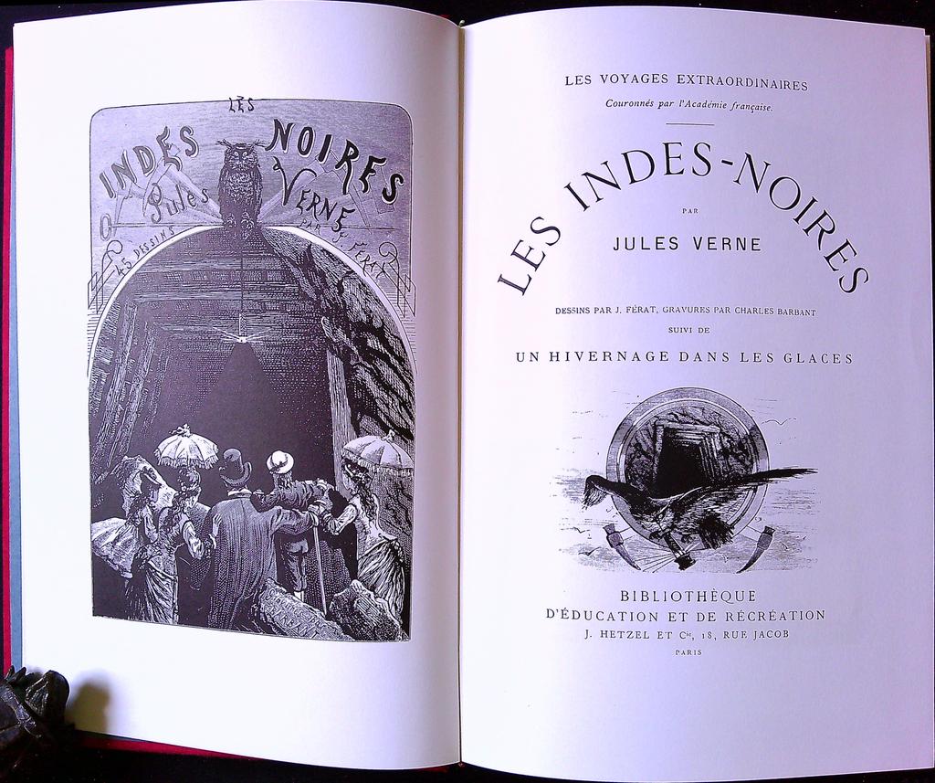 Livre Jules Verne – Les Indes Noires – Roman – Collection