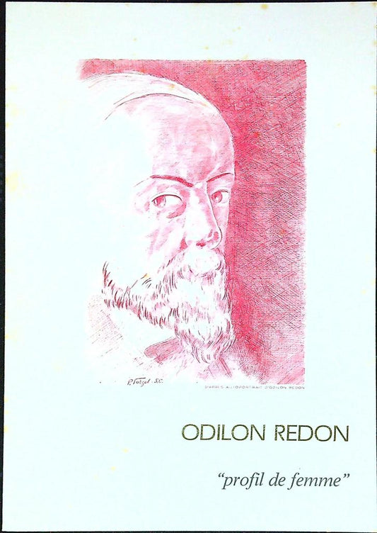 Odilon Redon Enveloppe Dépliant Timbre 1er jour Encart Fdc Yvert et Tellier