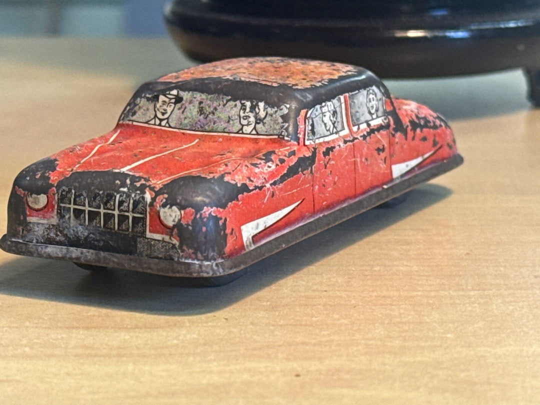 Voiture miniature en tôle – Mettoy – Jouet – Style vintage