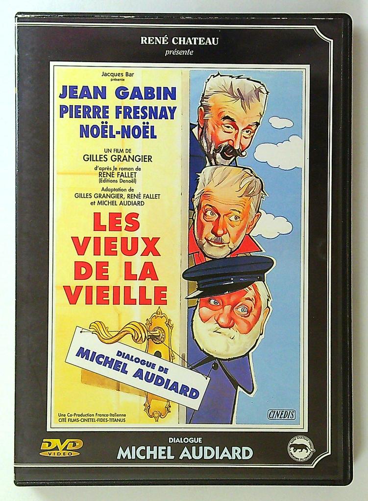 Dvd Les Vieux de la Vieille Jean Gabin Michel Audiard