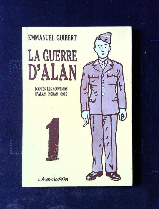 Bd La Guerre d'alan Tome 1 Emmanuel Guibert L'association