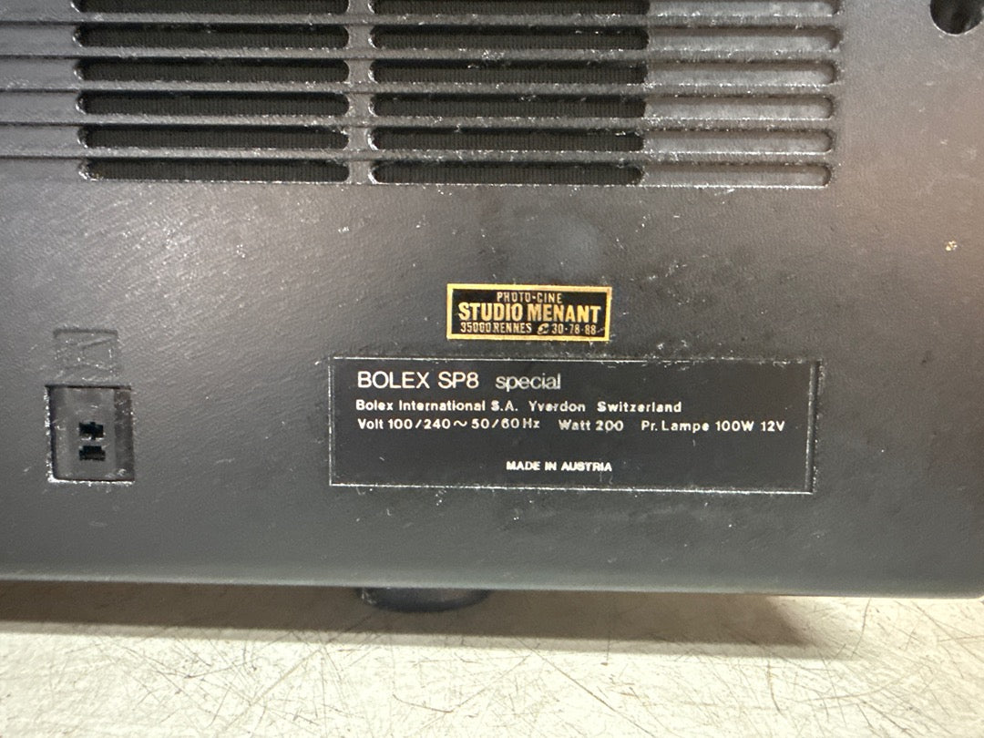Projecteur – Bolex Sp8 special – Super 8 – Sonore vintage