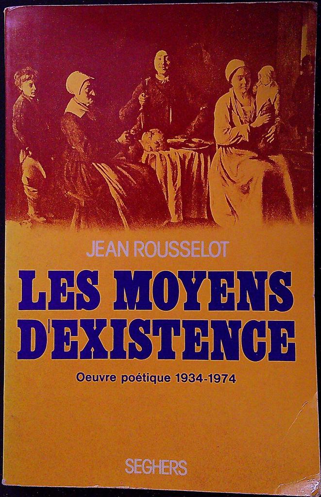 Livre – Seghers – Littérature – Jean Rousselot Dédicacé