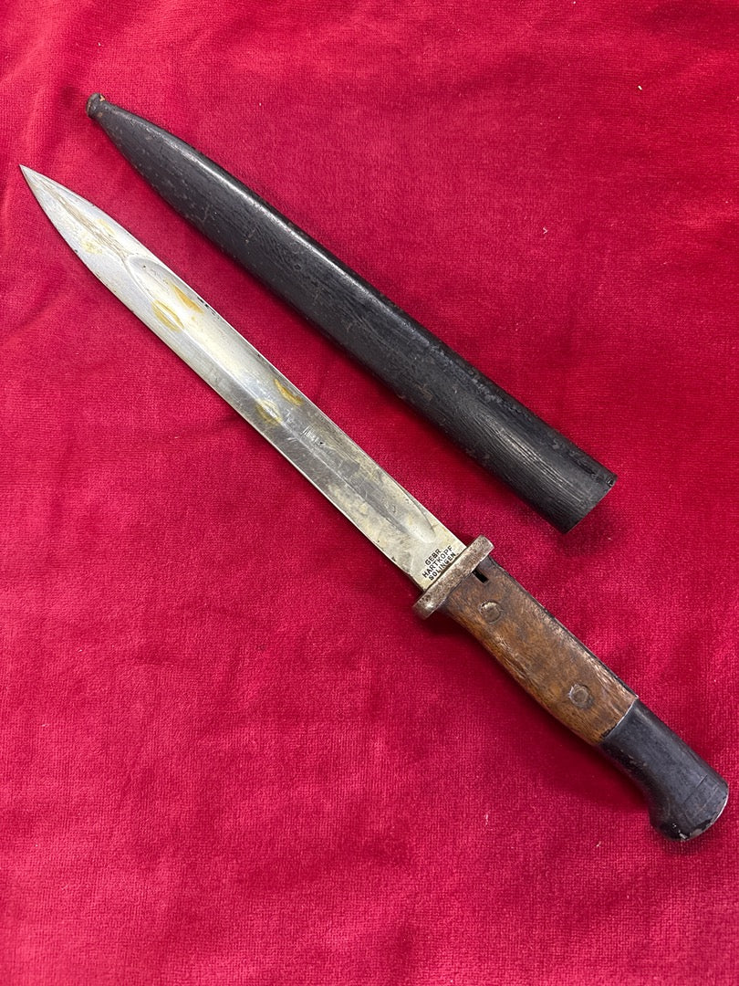Baïonnette Gebr. Hartkopf Solingen – Ancien modèle militaire