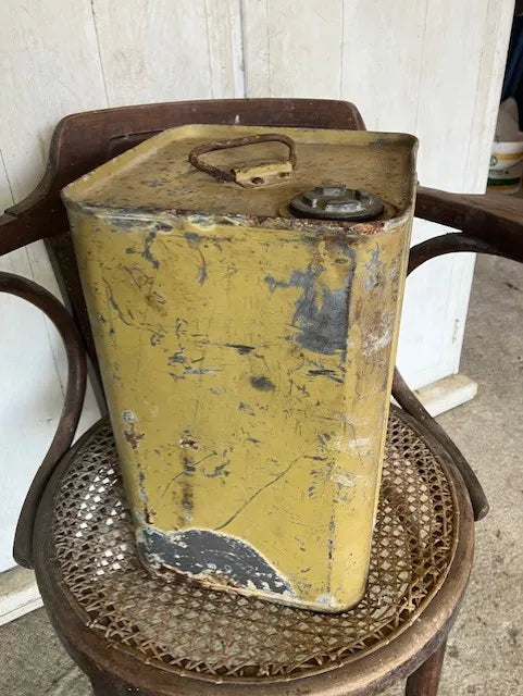 Jerrycan / Jerrican Bidon Essence Anglais Carre Ww2, 440 Psc W.d