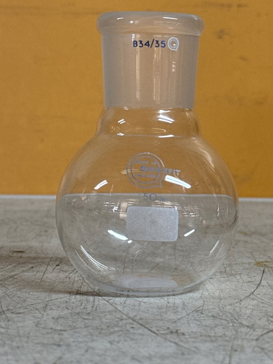 Ballon de chimie – Quickfit – Verrerie – 150ml col B34/35