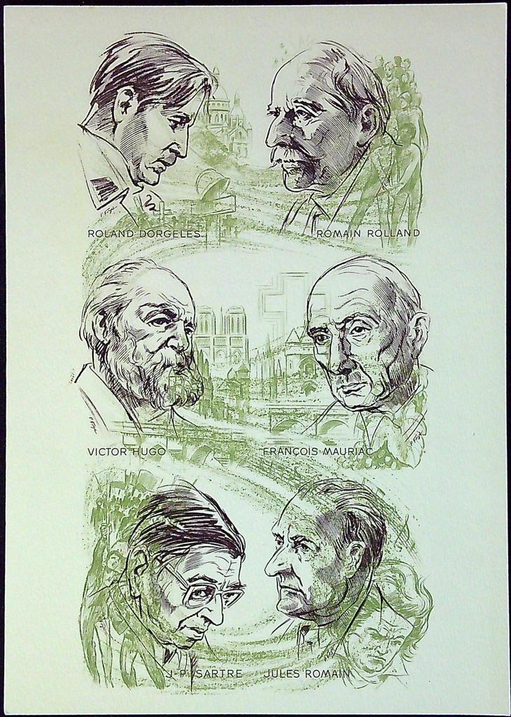 Personnages Célèbres 1985 Enveloppe Dépliant Timbre 1er jour Encart Fdc Yvert et Tellier
