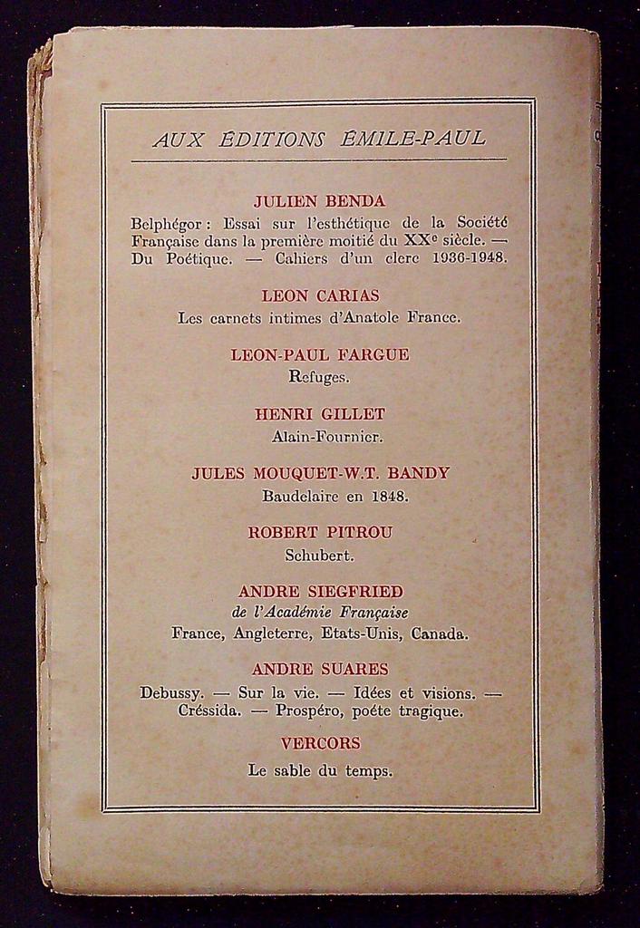 Livre – Louis Jouvet Claude Cézan – Théâtre – Édition 1948