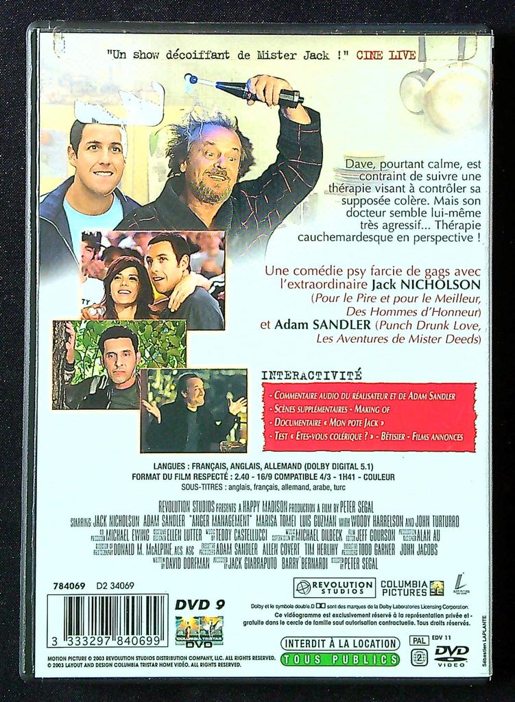 Dvd – Self Control – Divertissement – Comédie culte