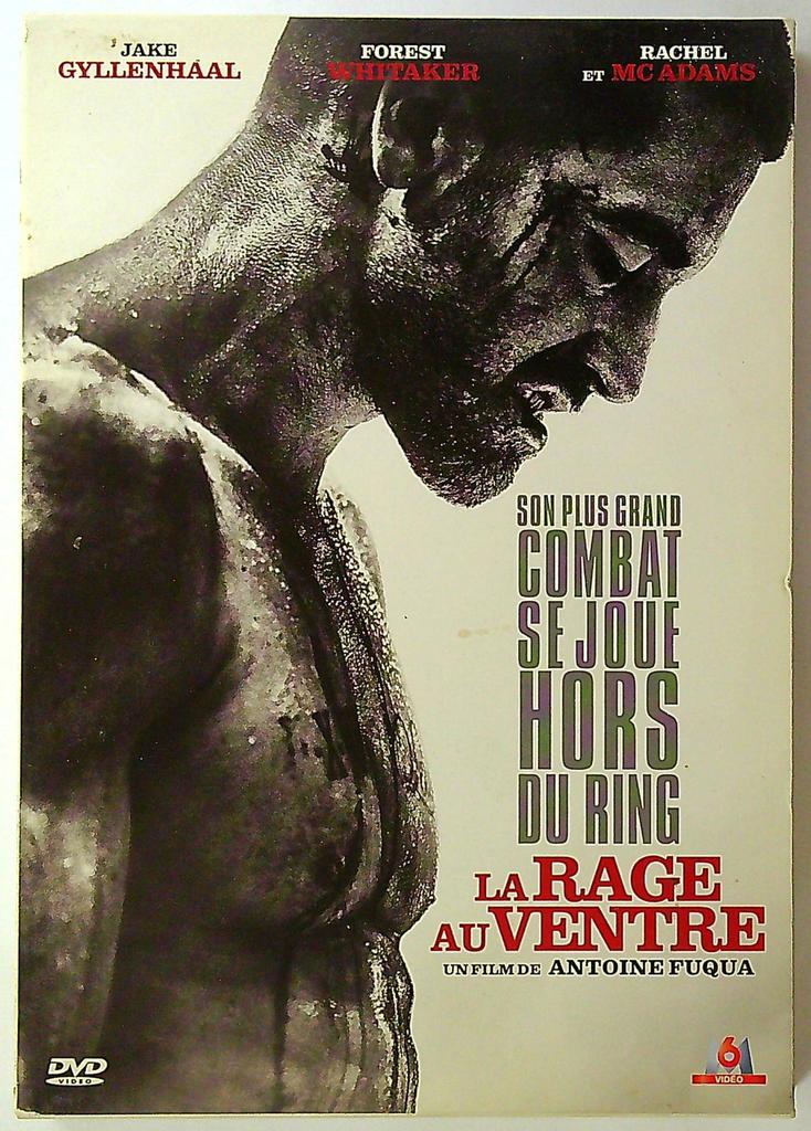 Dvd La Rage au Ventre Antoine Fuqua Jake Gyllenhaal