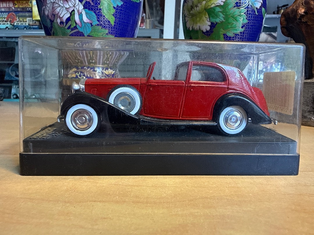 Voiture Miniature – Solido – L'âge D'or – Rolls Royce Coupe Rouge