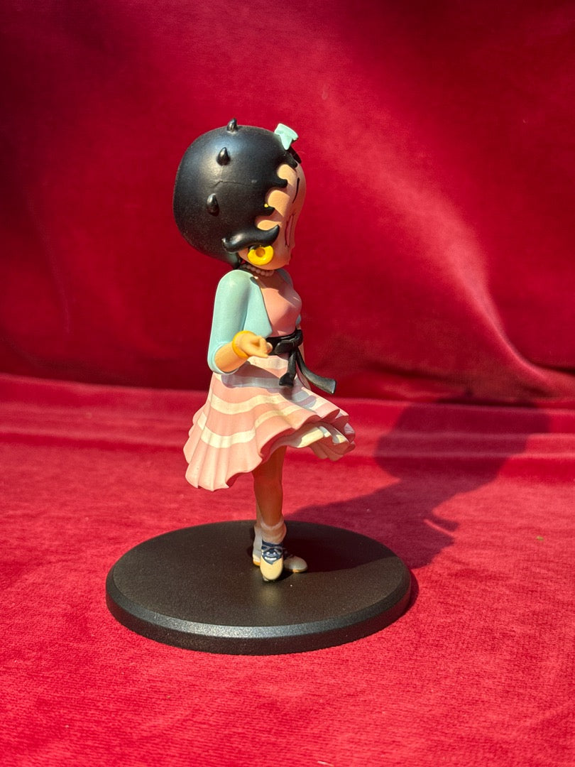 Figurine Betty Boop rose et bleu Fleischer Studios
