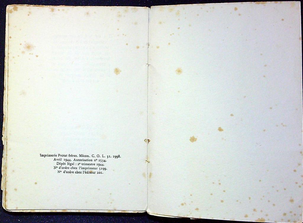 Livre – Elsa Triolet – Littérature – Édition originale 1944