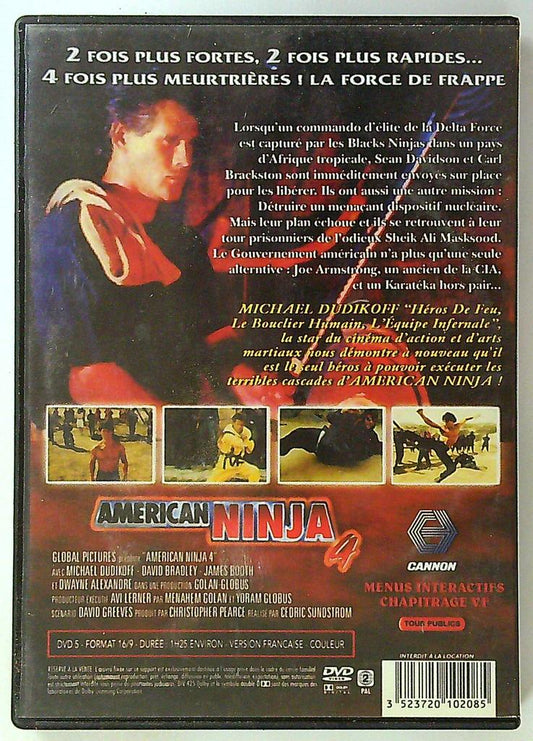 Dvd American Ninja 4 Michael Dudikoff Edition Digitale