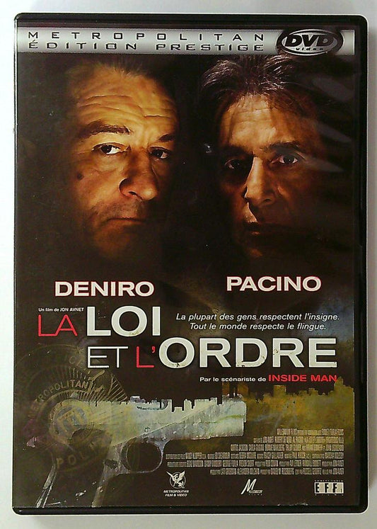 Dvd La Loi et l'ordre Édition Prestige De Niro Pacino