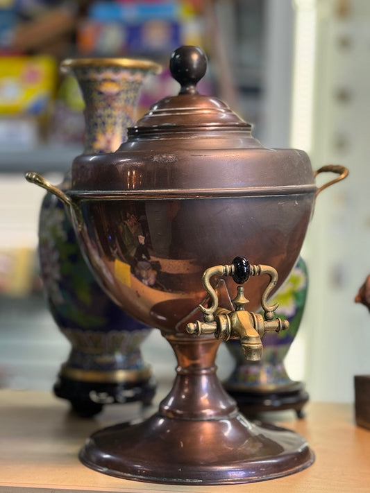 Samovar – Vintage – Art de la table – Cuivre et laiton