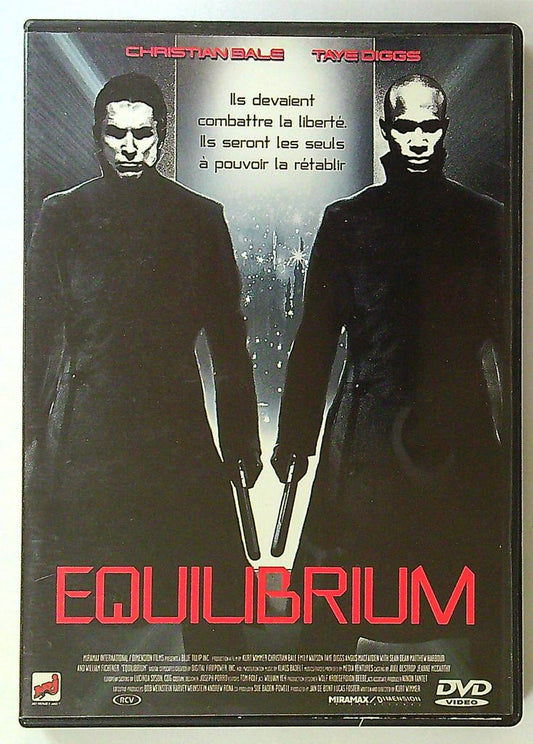 Dvd Equilibrium Christian Bale Taye Diggs film Sf