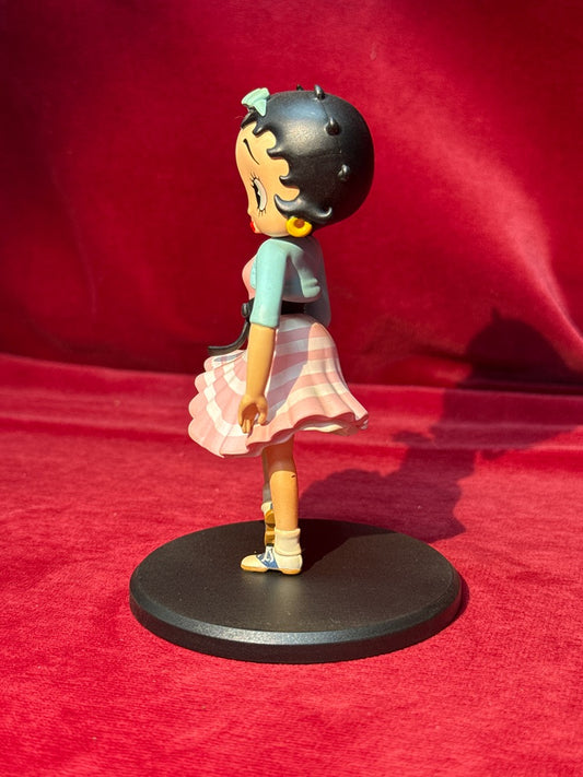 Figurine Betty Boop rose et bleu Fleischer Studios