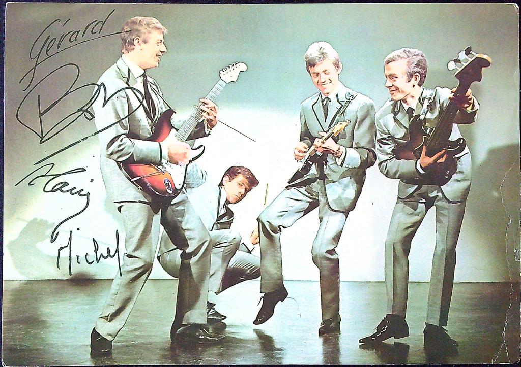 Photo signée – Les Lionceaux – Musique – Vintage Caltex