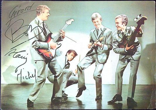 Photo signée – Les Lionceaux – Musique – Vintage Caltex