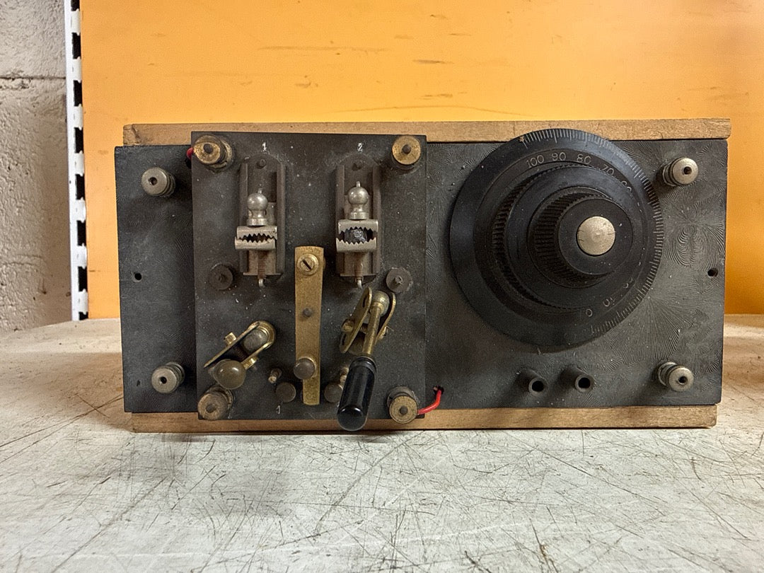 Poste à galène – Pival – Radio – Récepteur vintage bois