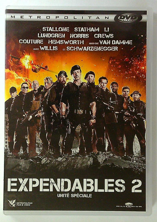 Dvd Expendables 2 Unité Spéciale Metropolitan Stallone