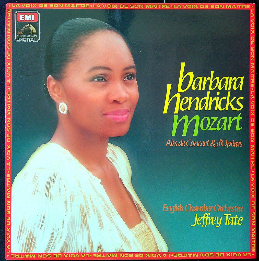 Disque vinyle – Barbara Hendricks – Musique – Airs de concert