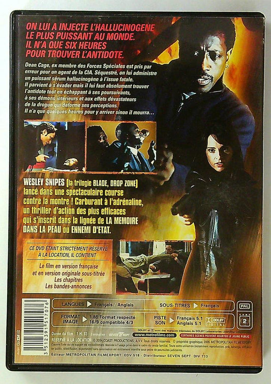 Dvd Indestructible Wesley Snipes Metropolitan Film & Video