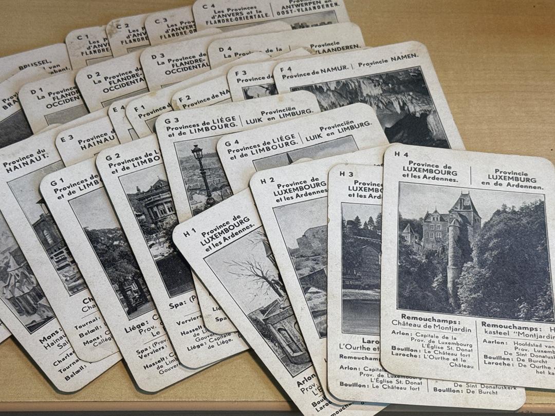 Jeu De Cartes – Jeux Spear – Jouet – Le Tour Du Monde Vintage 7 familles