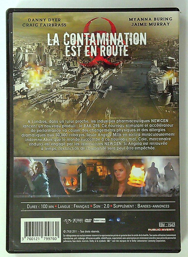 Dvd Film Human Contagion : Devil's Playground Horreur