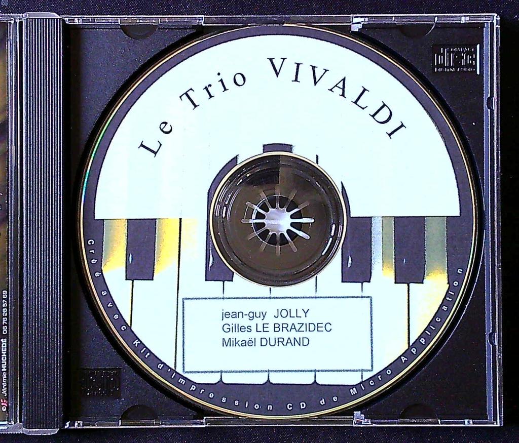 Cd – Trio Vivaldi en Concert – Musique – Trompettes et Orgue