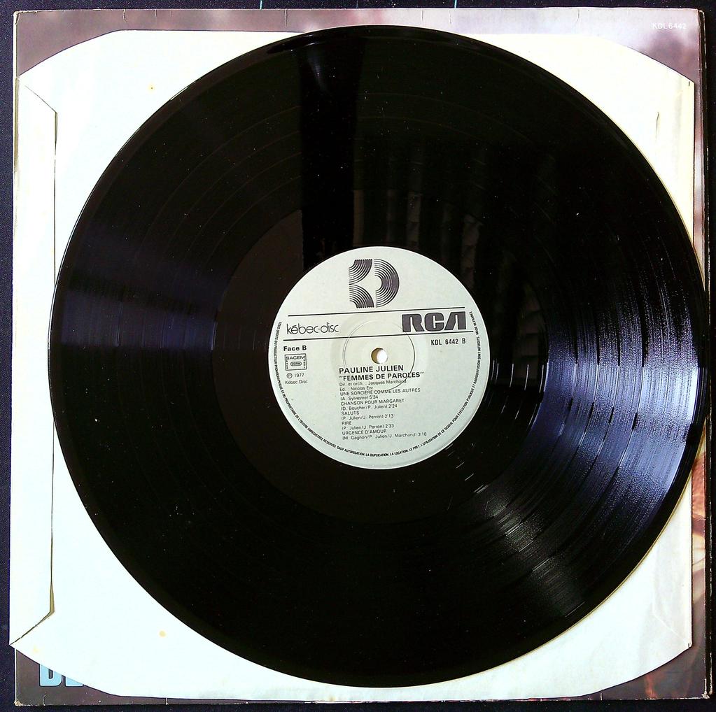 Vinyle – Pauline Julien – Musique – Femmes de Paroles