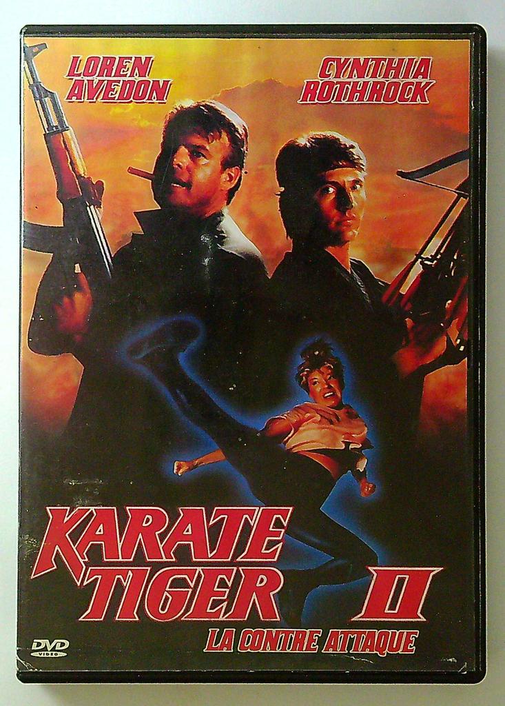 Dvd Karate Tiger Ii La Contre Attaque Cynthia Rothrock