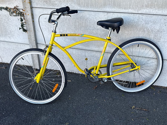 Velo Beach Cruiser Mbk jaune