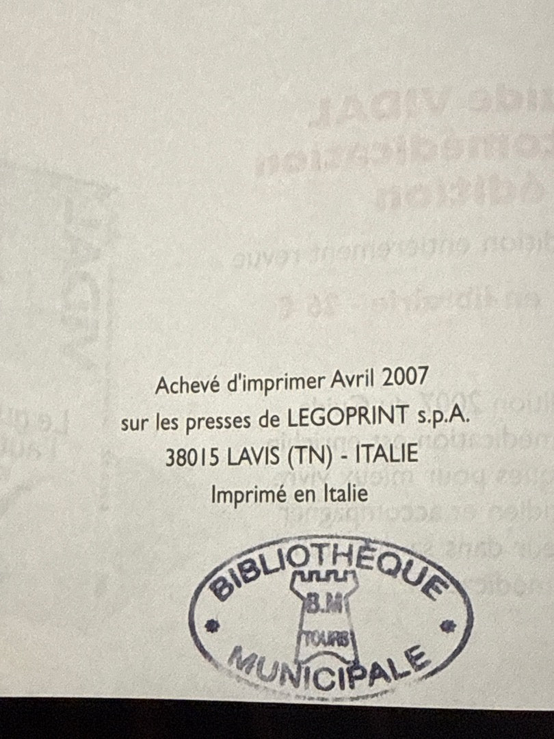 Dictionnaire Vidal De La Famille – Livre – Édition Médicale