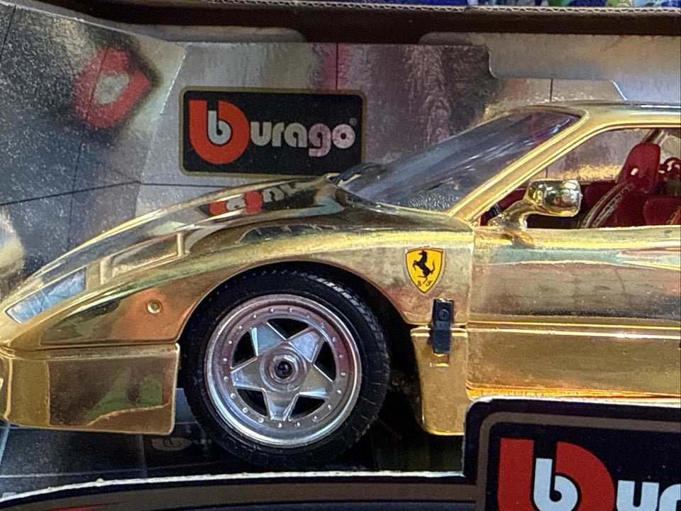 ferrari F40 1987 Cod. 3401 Gold Collection Burago 1/18