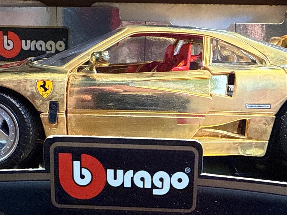 ferrari F40 1987 Cod. 3401 Gold Collection Burago 1/18