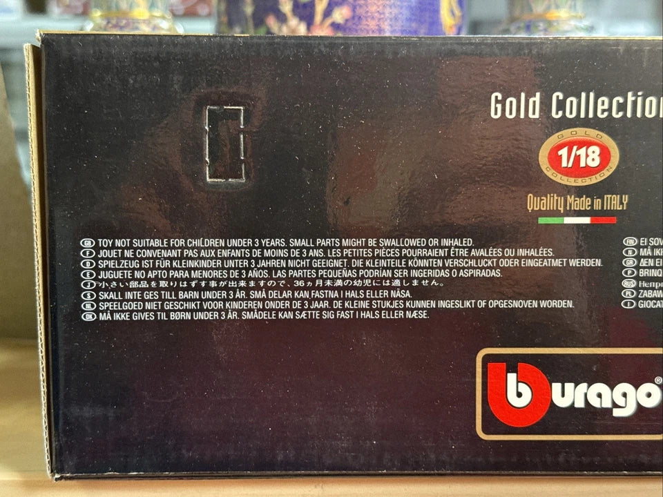 ferrari F40 1987 Cod. 3401 Gold Collection Burago 1/18