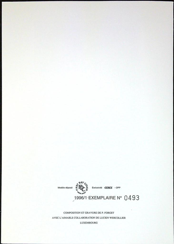 Art Contemporain En Europe Wercollier Enveloppe Dépliant Timbre 1er jour Encart Fdc Yvert et Tellier