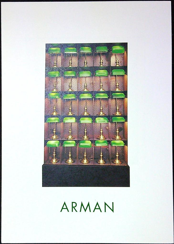 Arman Enveloppe Dépliant Timbre 1er jour Encart Fdc Yvert et Tellier