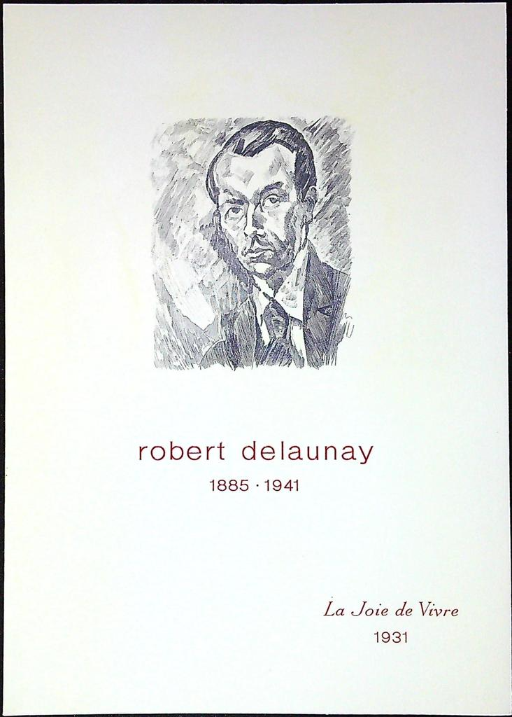 Robert Delaunay 1885 - 1941 Enveloppe Dépliant Timbre 1er jour Encart Fdc Yvert et Tellier