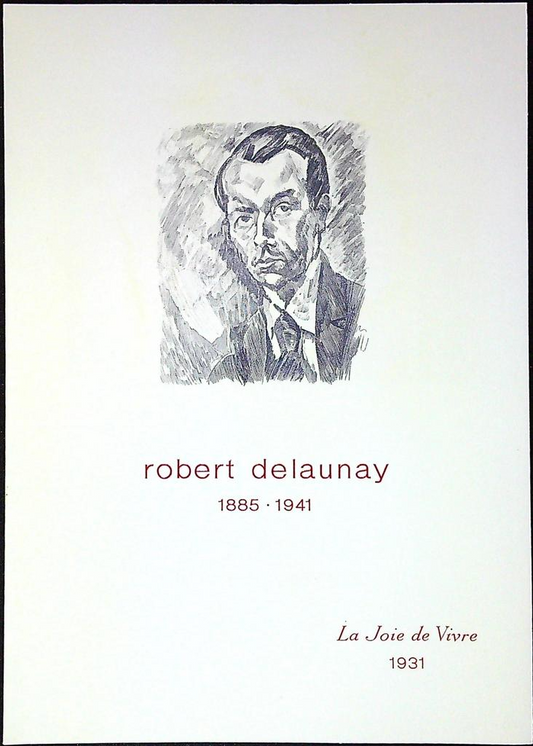 Robert Delaunay 1885 - 1941 Enveloppe Dépliant Timbre 1er jour Encart Fdc Yvert et Tellier